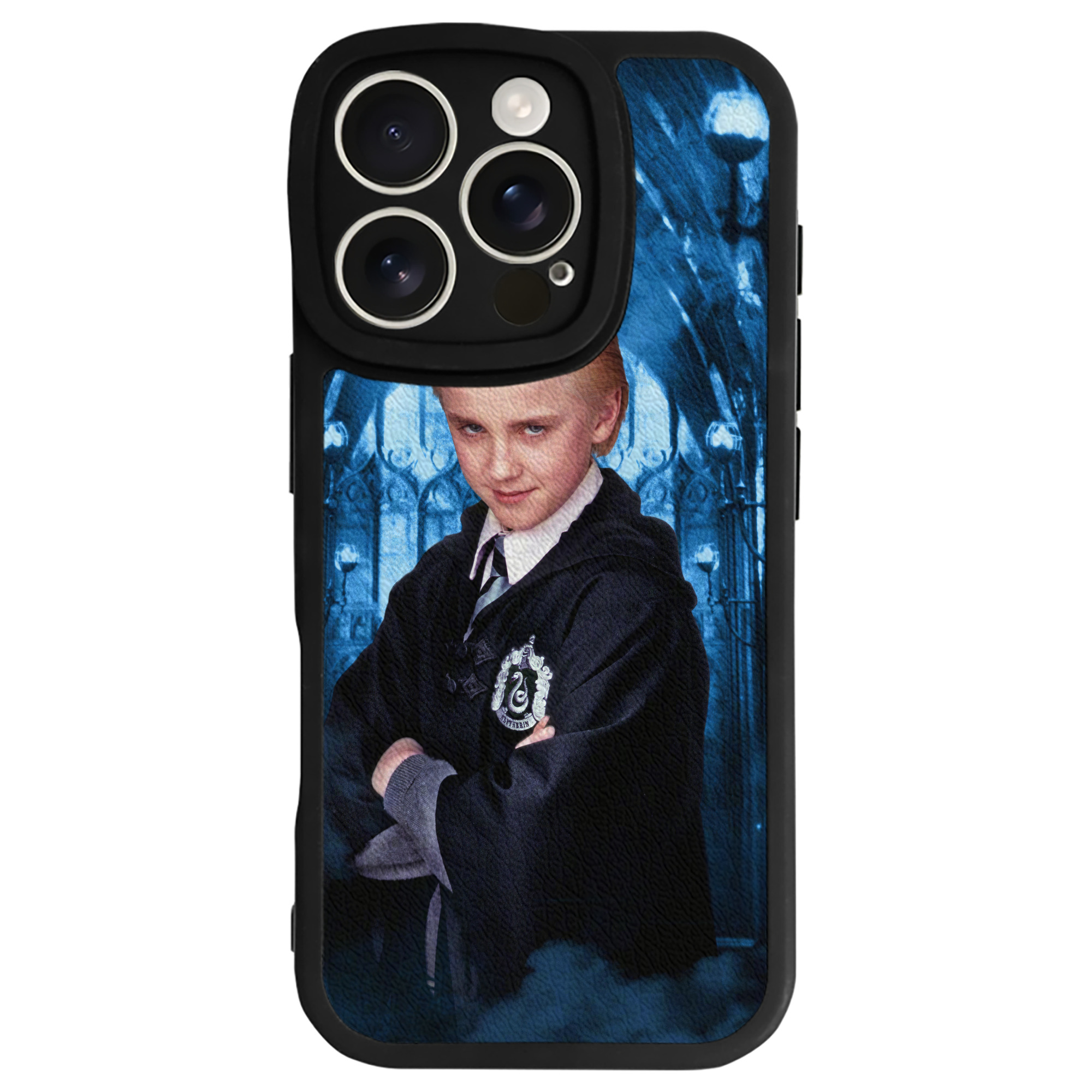 （画像用） Harry Potter ハリー・ポッターシリーズ 【iPhone 16シリーズ対応】シリコンスマホケース（レザー調） 材質：シリコン